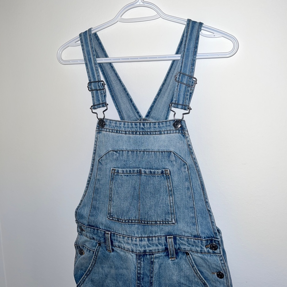 Wild Fable Distressed Overalls - Picture 2 of 4